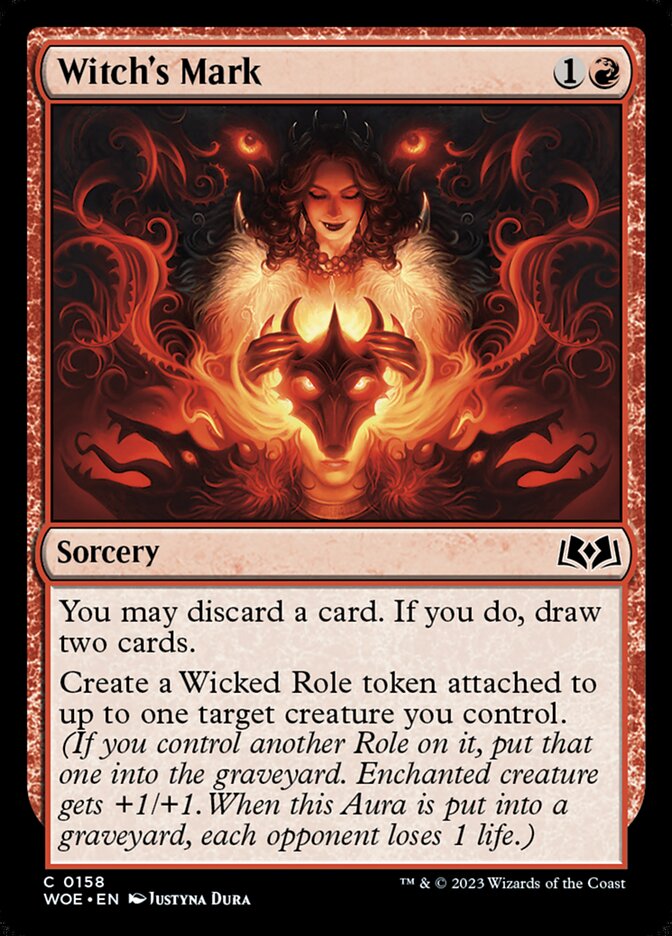 Marca da Bruxa / Witch's Mark - Magic: The Gathering - MoxLand