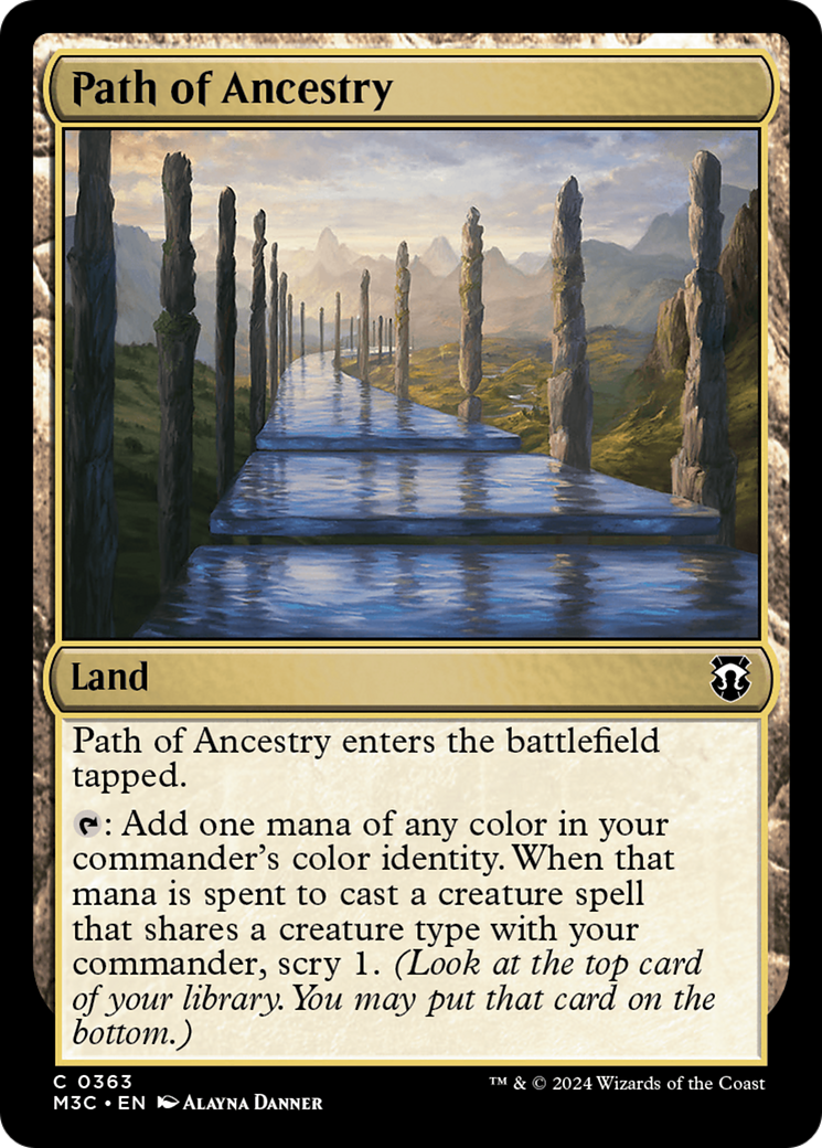 Caminho da Ascendência / Path of Ancestry - Magic: The Gathering - MoxLand
