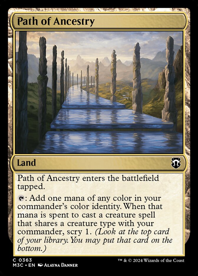 Caminho da Ascendência / Path of Ancestry - Magic: The Gathering - MoxLand