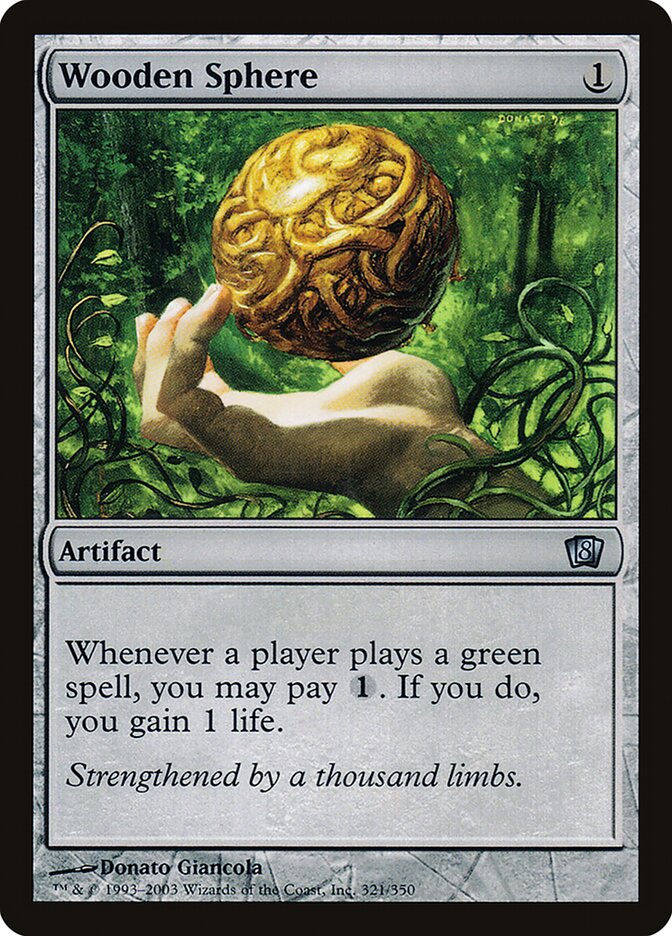 Esfera de Madeira / Wooden Sphere - Magic: The Gathering - MoxLand