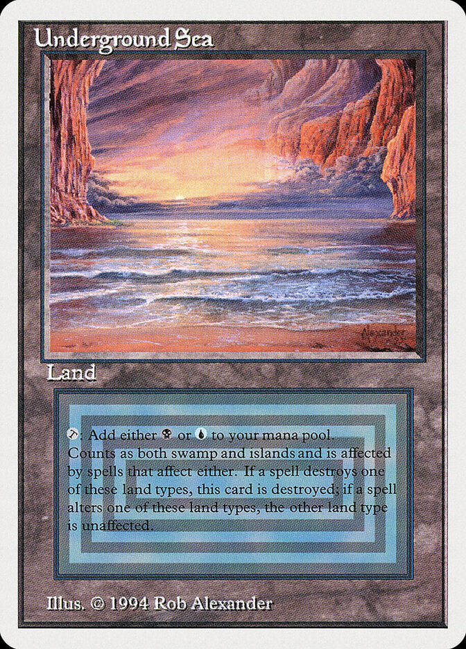 Underground Sea - Magic: The Gathering - MoxLand