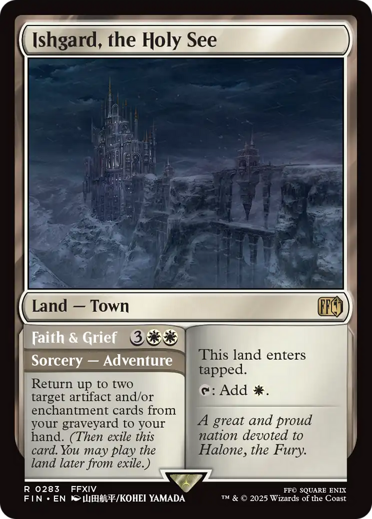 Ishgard, a Santa Sé / Ishgard, the Holy See - Magic: The Gathering - MoxLand