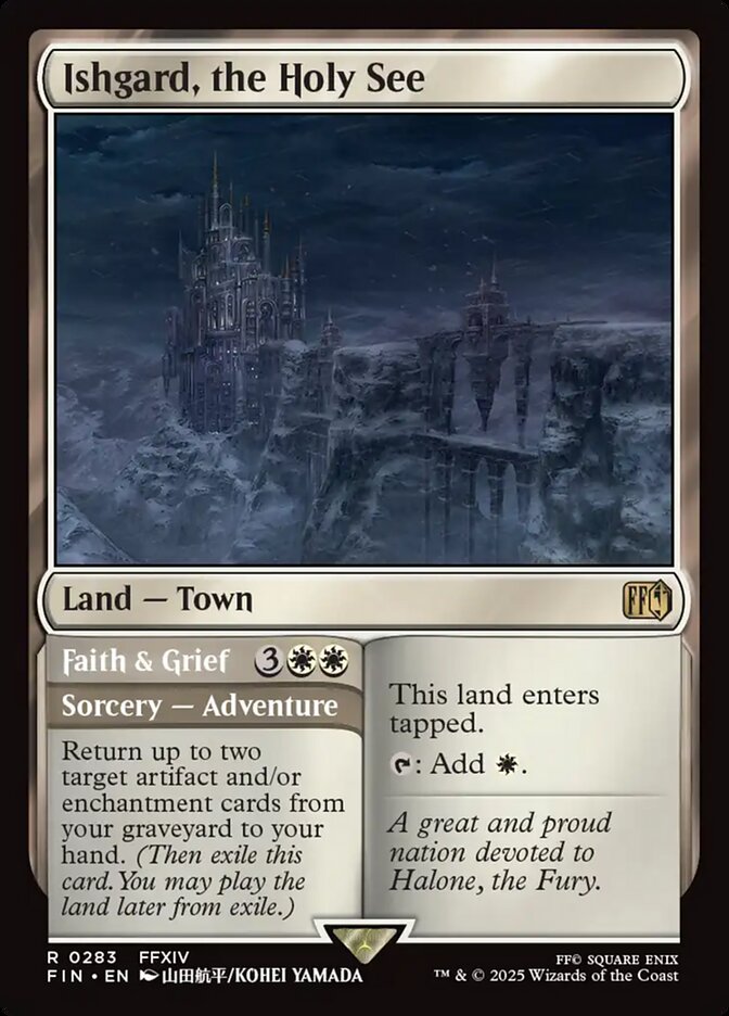 Ishgard, a Santa Sé / Ishgard, the Holy See - Magic: The Gathering - MoxLand