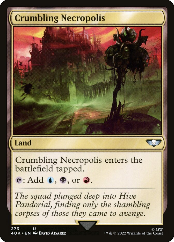 Necrópole Despedaçada / Crumbling Necropolis - Magic: The Gathering - MoxLand