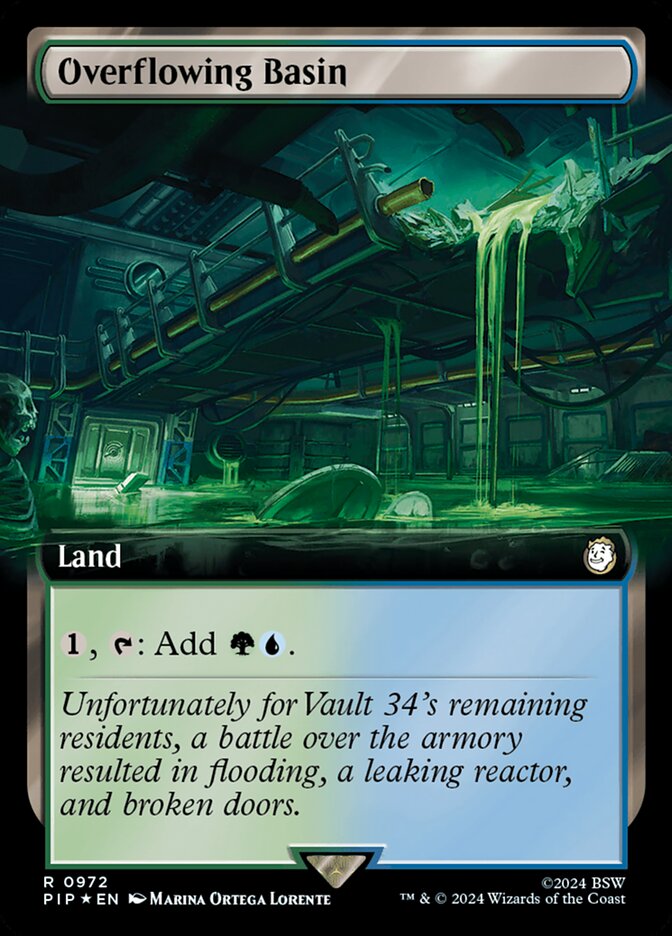 Overflowing Basin - Magic: The Gathering - MoxLand