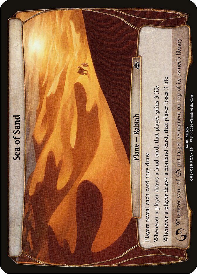Sea of Sand - Magic: The Gathering - MoxLand