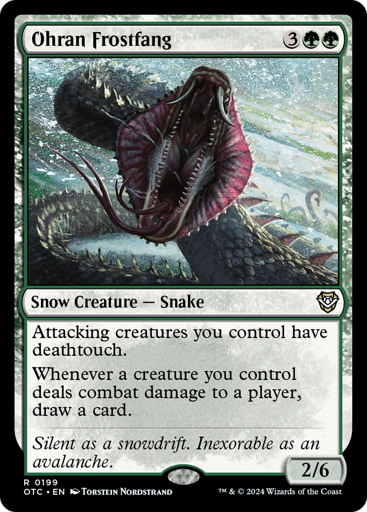 Presa-gélida de Ohran / Ohran Frostfang - Magic: The Gathering - MoxLand