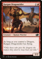Ginete de Dragão Karganiano / Kargan Dragonrider - Magic: The Gathering - MoxLand