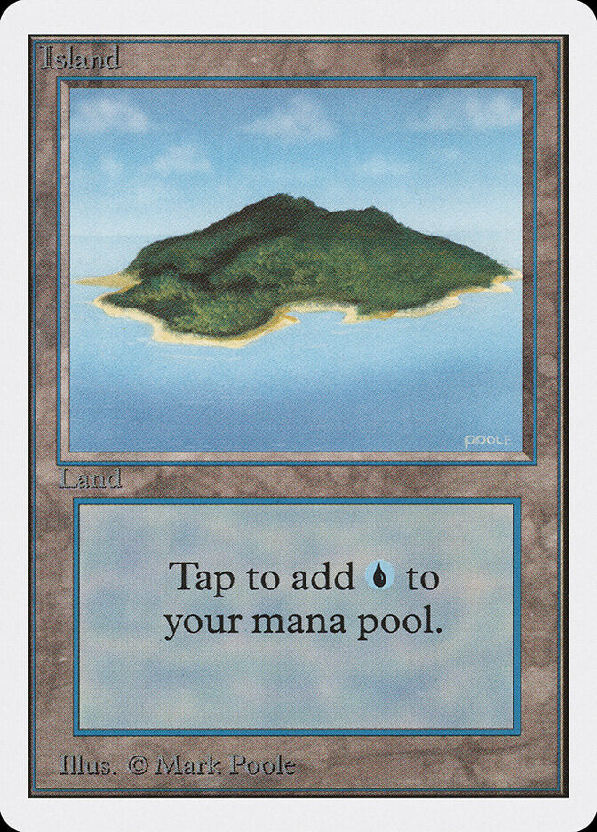 Ilha / Island - Magic: The Gathering - MoxLand