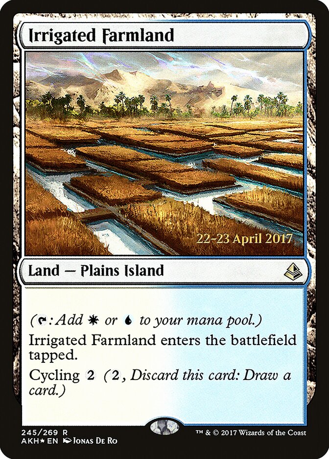 Fazendas Irrigadas / Irrigated Farmland - Magic: The Gathering - MoxLand