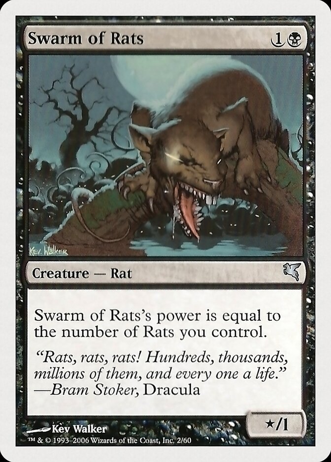 Rataria / Swarm of Rats - Magic: The Gathering - MoxLand