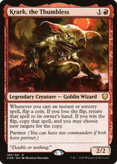 Krark, o Sem Dedão / Krark, the Thumbless - Magic: The Gathering - MoxLand