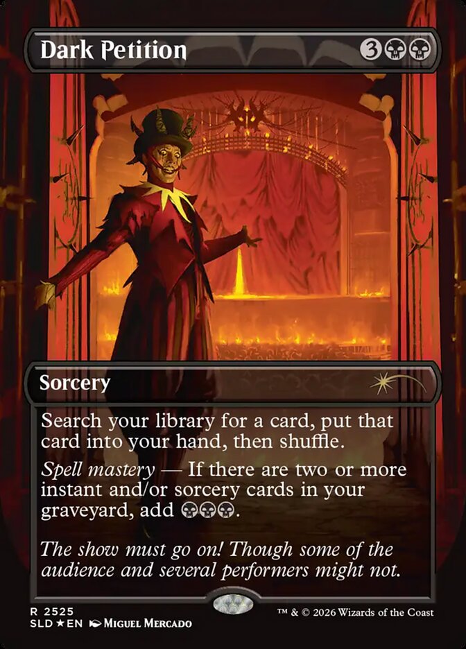 Petição Obscura / Dark Petition - Magic: The Gathering - MoxLand