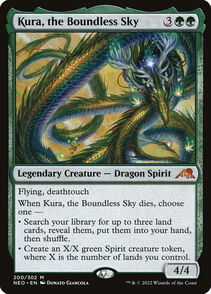 Kura, o Céu Ilimitado / Kura, the Boundless Sky - Magic: The Gathering - MoxLand