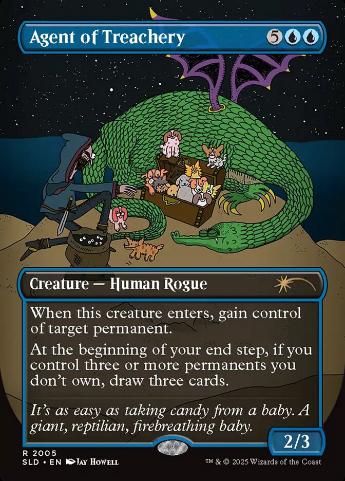 Agente da Traição / Agent of Treachery - Magic: The Gathering - MoxLand