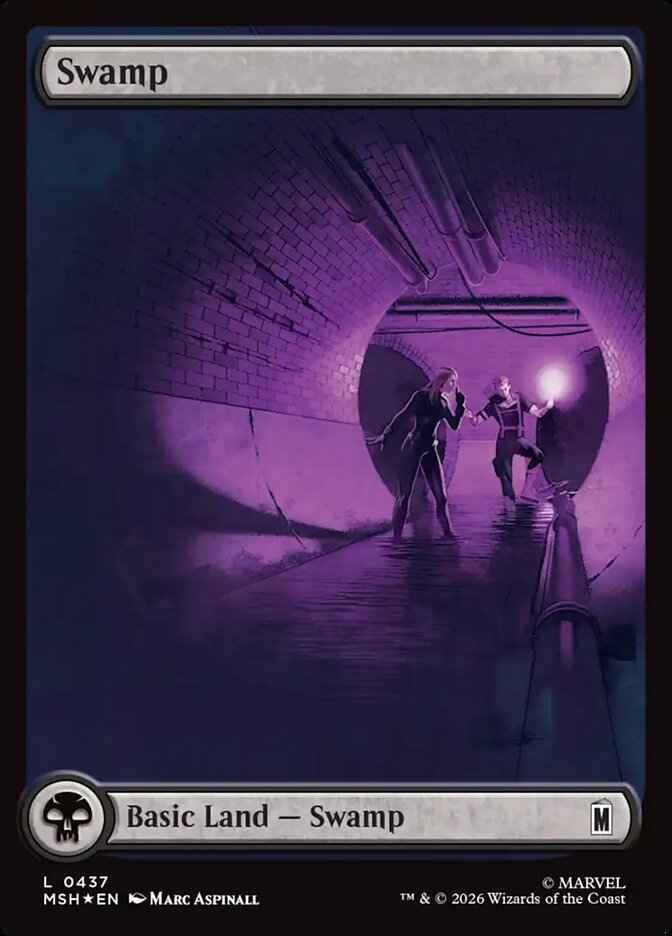 Pântano / Swamp - Magic: The Gathering - MoxLand
