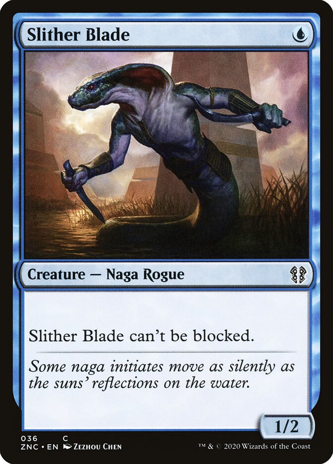 Lâmina Sinuosa / Slither Blade - Magic: The Gathering - MoxLand