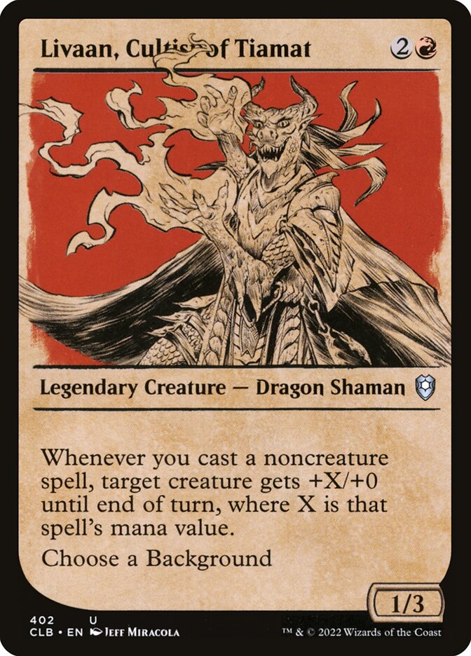 Livaan, Cultista de Tiamat / Livaan, Cultist of Tiamat - Magic: The Gathering - MoxLand