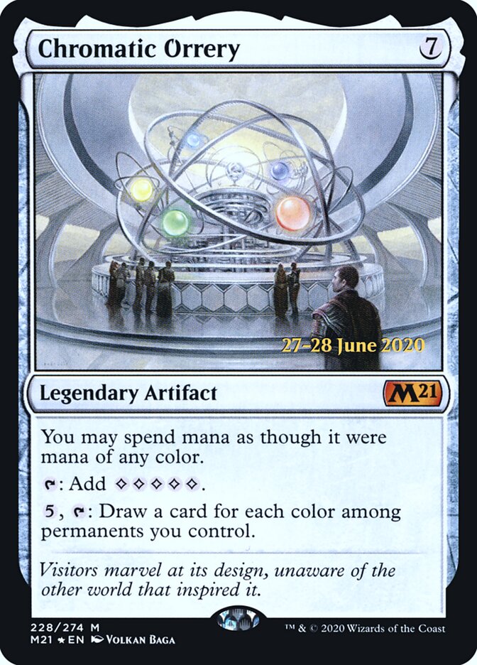 Planetário Cromático / Chromatic Orrery - Magic: The Gathering - MoxLand
