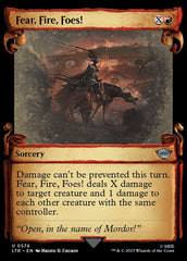 Medo! Fogo! Inimigos! / Fear, Fire, Foes! - Magic: The Gathering - MoxLand