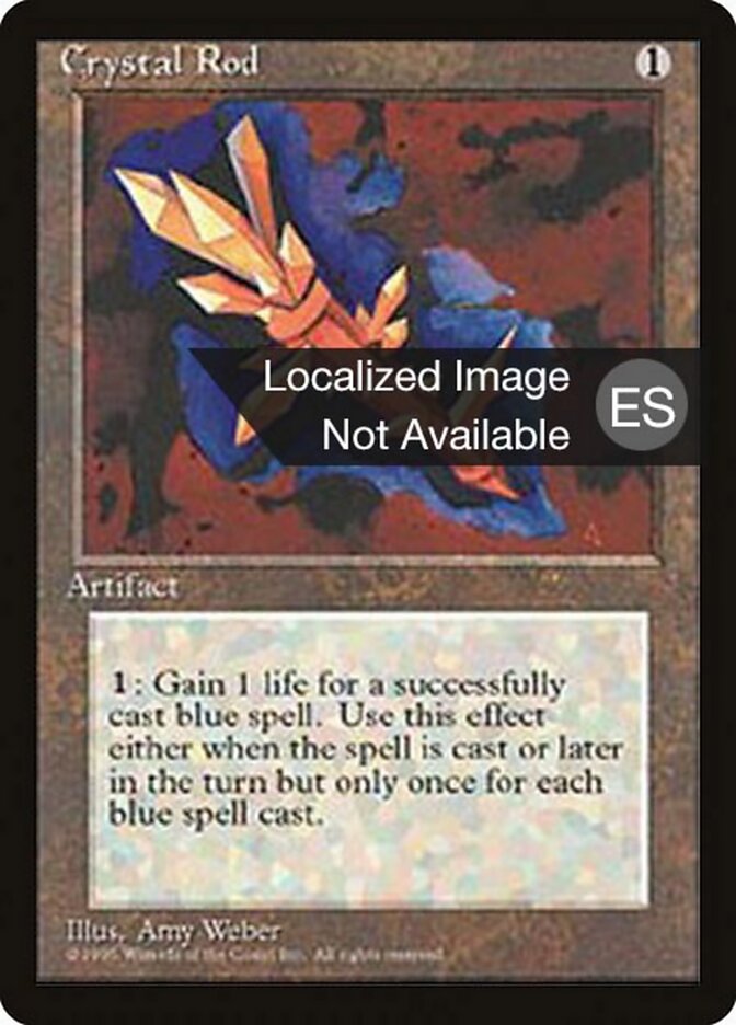 Bastão de Cristal / Crystal Rod - Magic: The Gathering - MoxLand