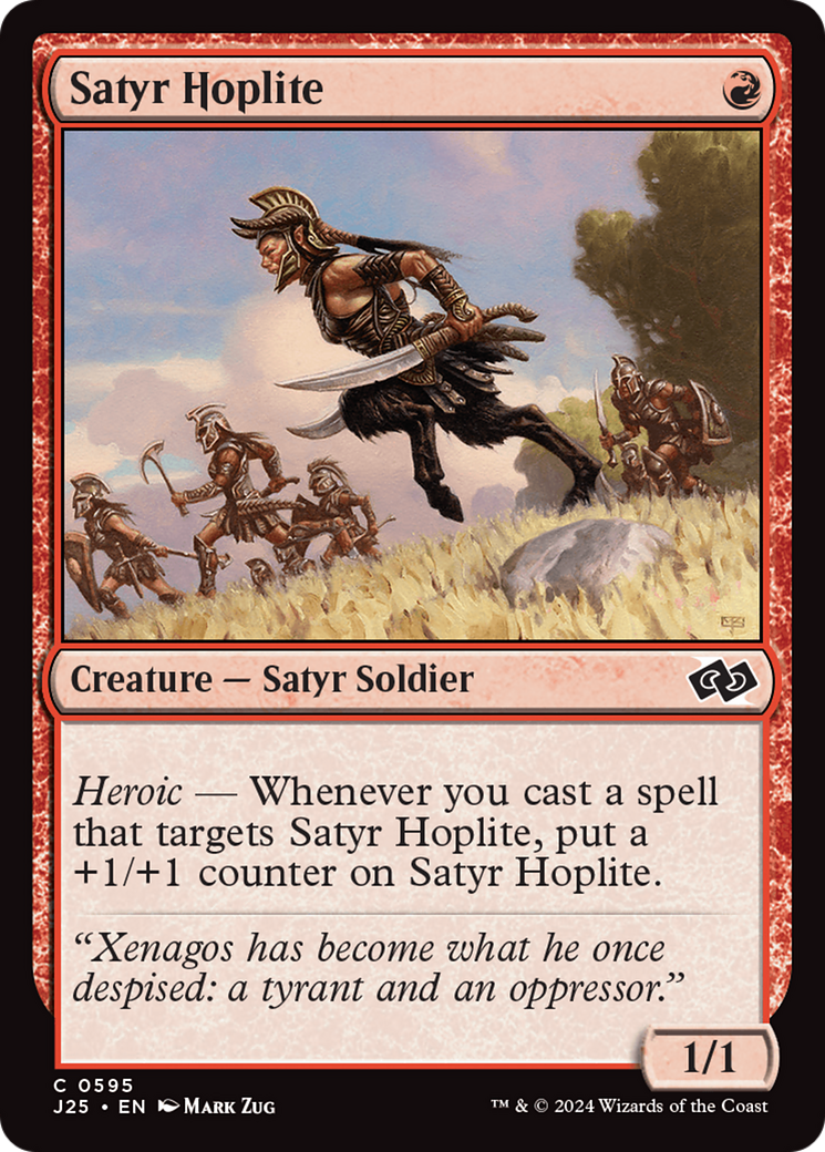 Hoplita Sátiro / Satyr Hoplite - Magic: The Gathering - MoxLand