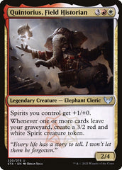 Quintorius, Historiador de Campo / Quintorius, Field Historian - Magic: The Gathering - MoxLand