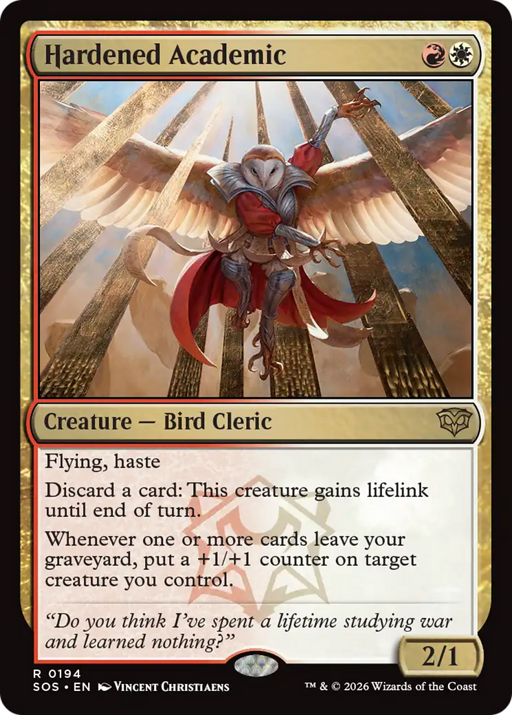 Hardened Academic - Magic: The Gathering - MoxLand