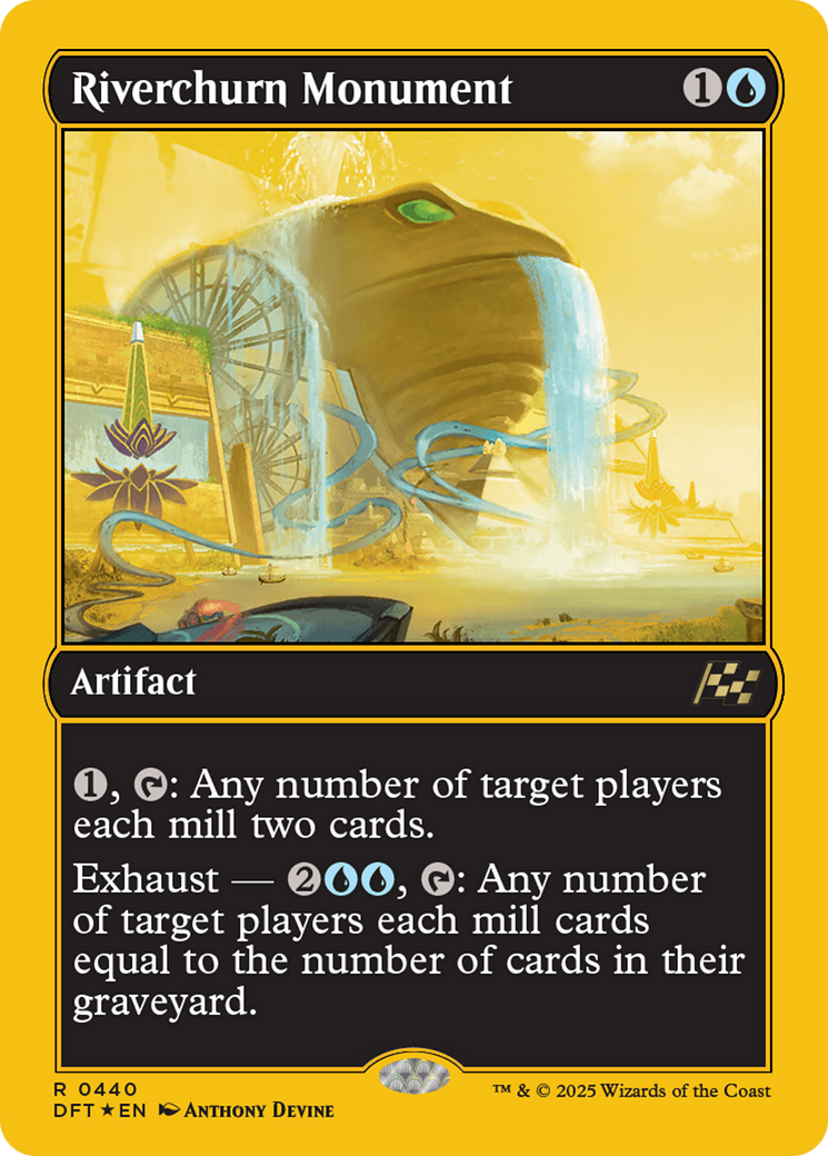Monumento do Fluviofluxo / Riverchurn Monument - Magic: The Gathering - MoxLand