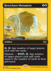 Monumento do Fluviofluxo / Riverchurn Monument - Magic: The Gathering - MoxLand
