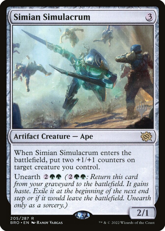 Simulacro de Símio / Simian Simulacrum - Magic: The Gathering - MoxLand