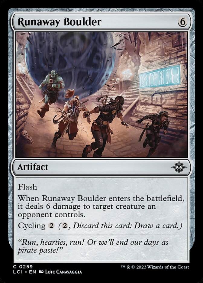 Pedregulho Fugitivo / Runaway Boulder - Magic: The Gathering - MoxLand
