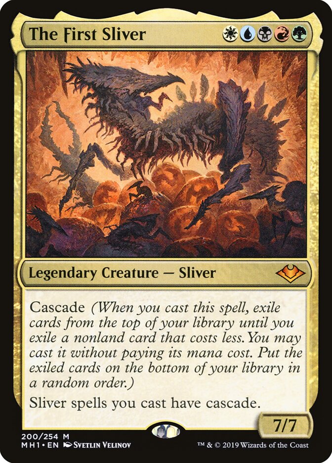 Primeiro Fractius / The First Sliver - Magic: The Gathering - MoxLand
