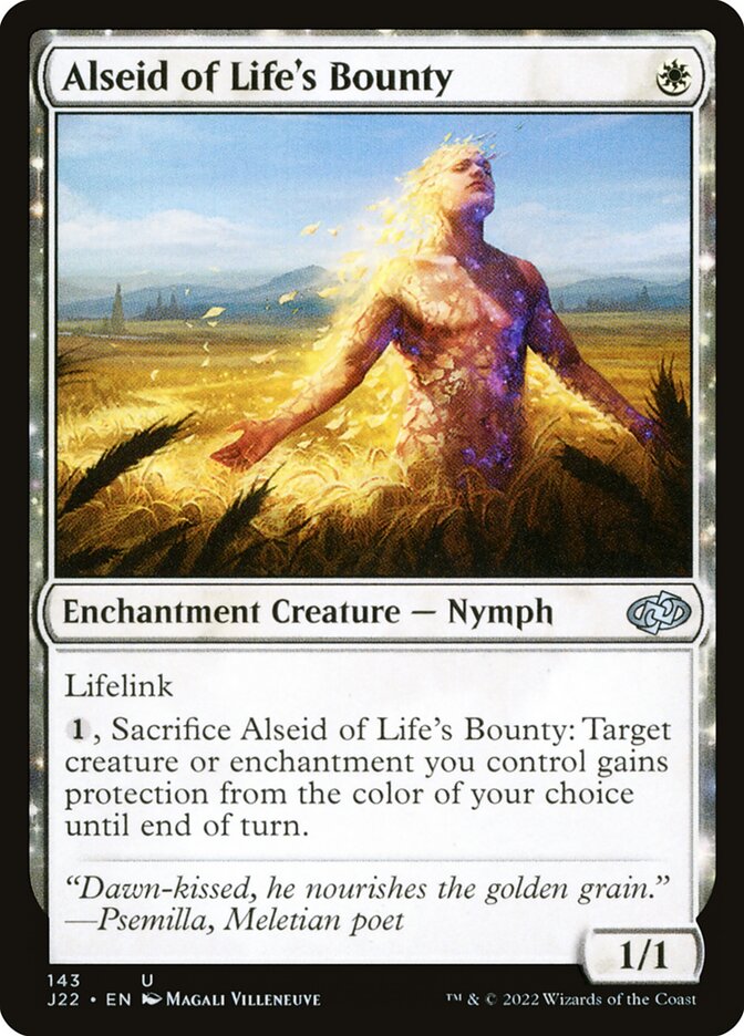 Alseíde da Dádiva da Vida / Alseid of Life's Bounty - Magic: The Gathering - MoxLand