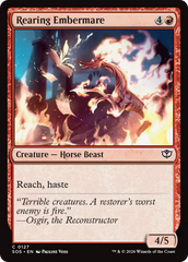 Rearing Embermare - Magic: The Gathering - MoxLand