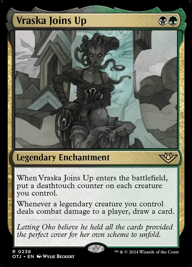 Adesão de Vraska / Vraska Joins Up - Magic: The Gathering - MoxLand