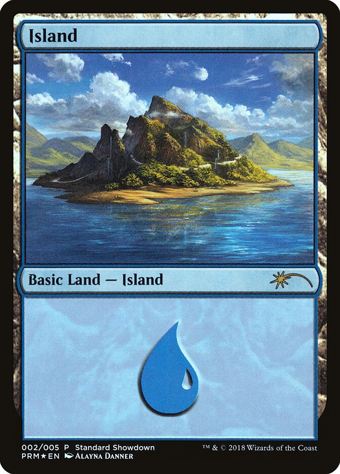 Ilha / Island - Magic: The Gathering - MoxLand
