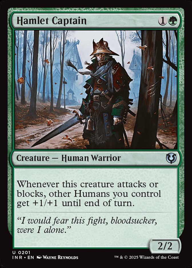 Capitão do Povoado / Hamlet Captain - Magic: The Gathering - MoxLand
