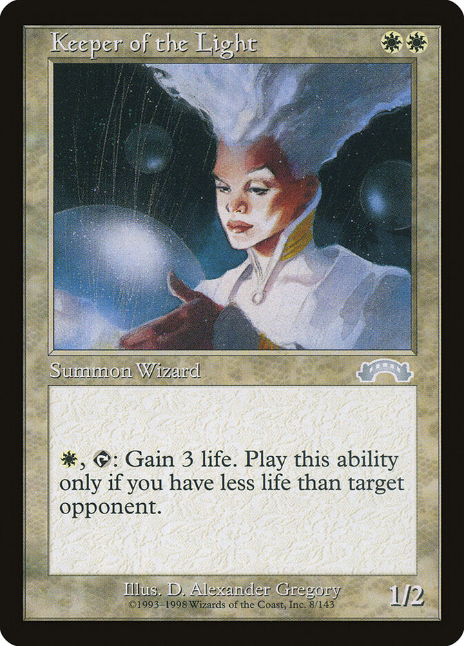 Custódio da Luz / Keeper of the Light - Magic: The Gathering - MoxLand