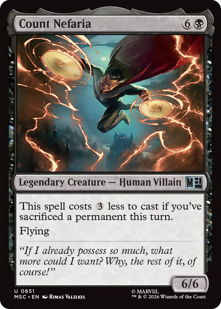 Count Nefaria - Magic: The Gathering - MoxLand
