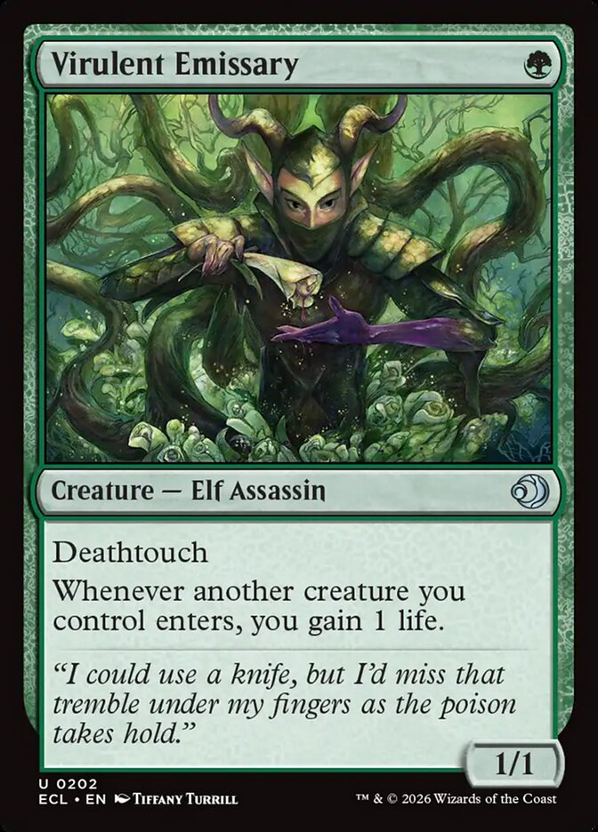 Emissário Virulento / Virulent Emissary - Magic: The Gathering - MoxLand