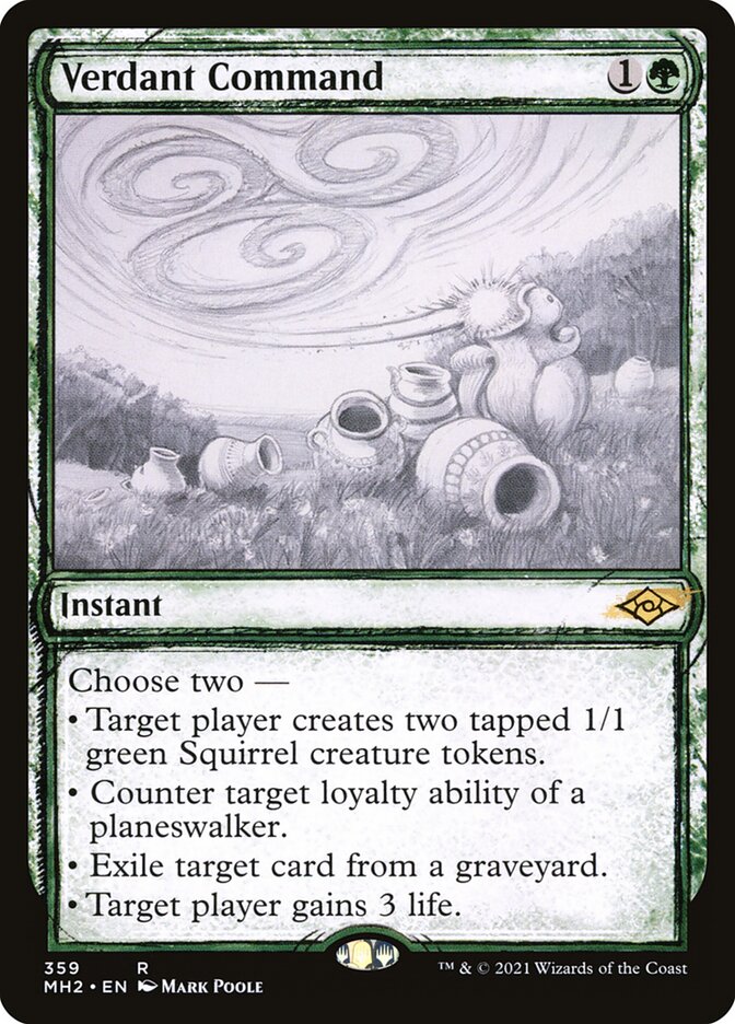 Comando Verdejante / Verdant Command - Magic: The Gathering - MoxLand
