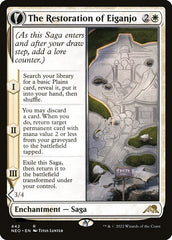 A Restauração de Eiganjo / The Restoration of Eiganjo - Magic: The Gathering - MoxLand