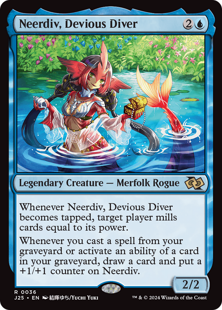 Neerdiv, Devious Diver - Magic: The Gathering - MoxLand