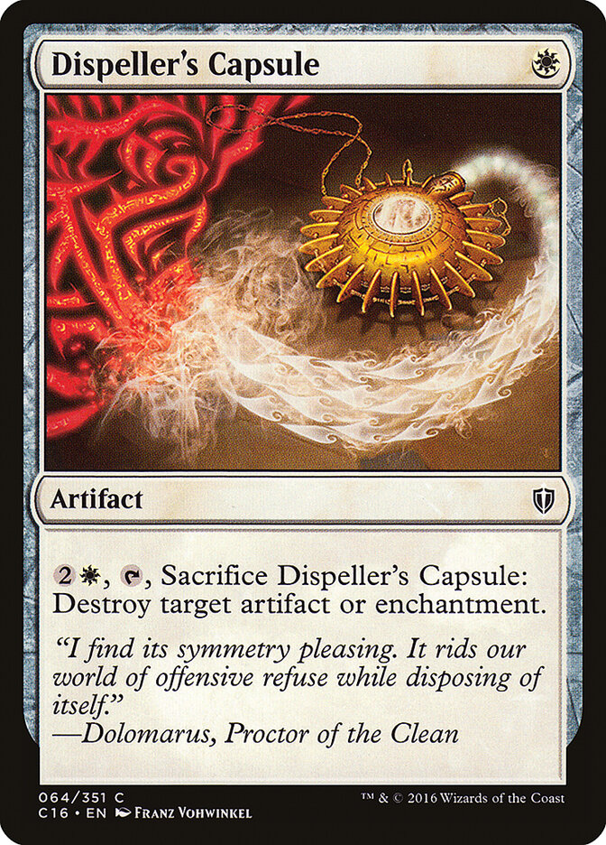 Cápsula do Dispersor / Dispeller's Capsule - Magic: The Gathering - MoxLand