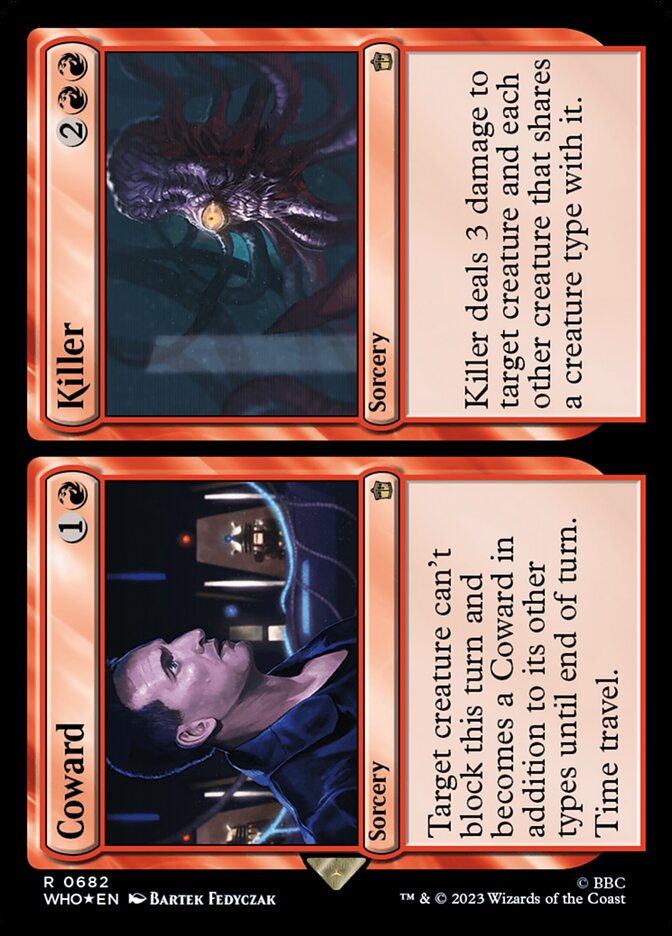 Coward / Killer - Magic: The Gathering - MoxLand