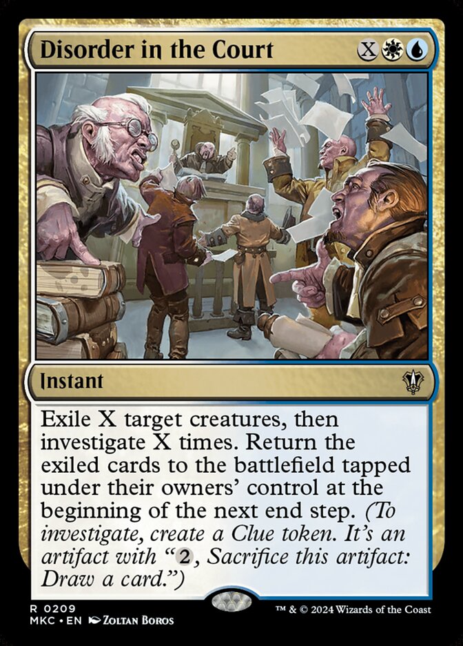 Desordem na Corte / Disorder in the Court - Magic: The Gathering - MoxLand