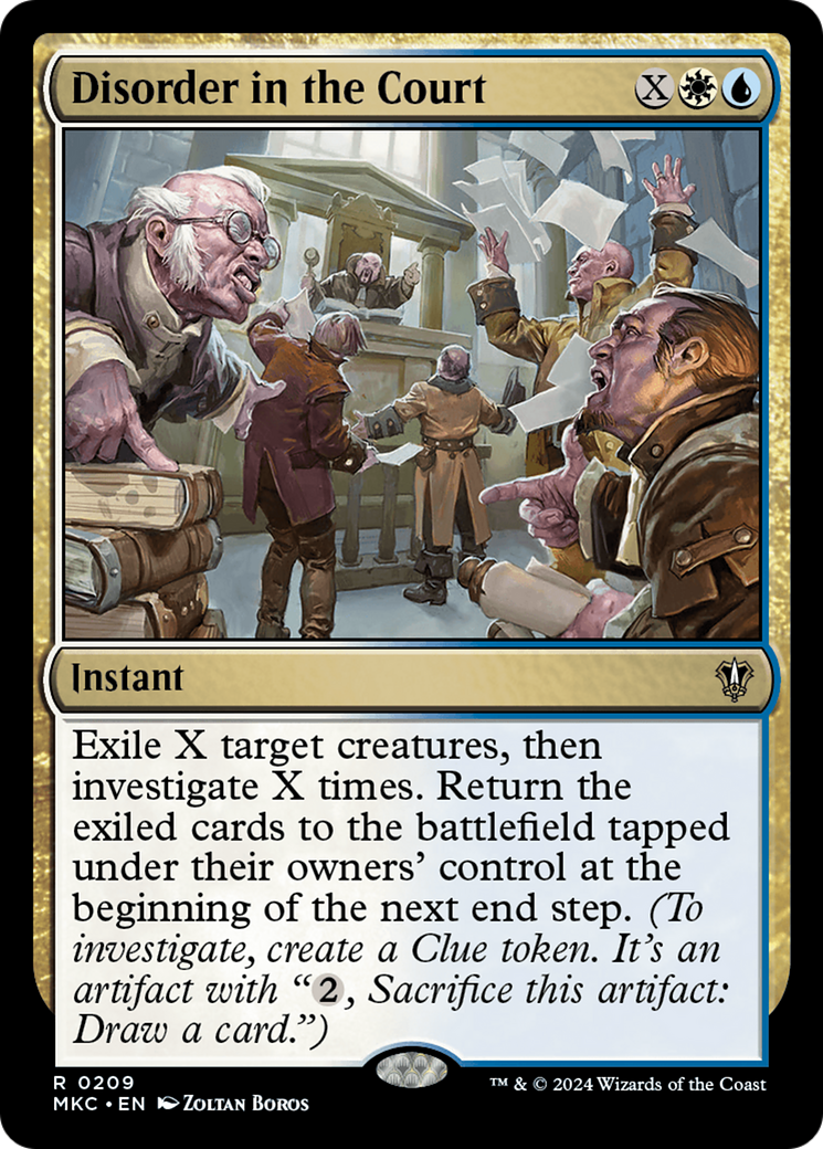 Desordem na Corte / Disorder in the Court - Magic: The Gathering - MoxLand