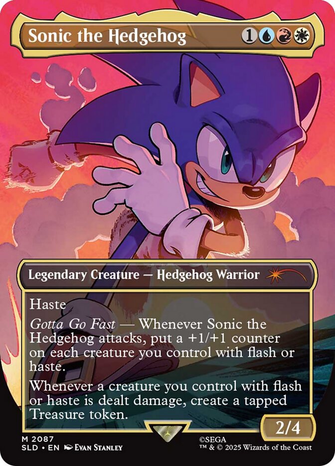 Sonic the Hedgehog - Magic: The Gathering - MoxLand
