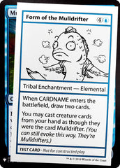 Form of the Mulldrifter - Magic: The Gathering - MoxLand